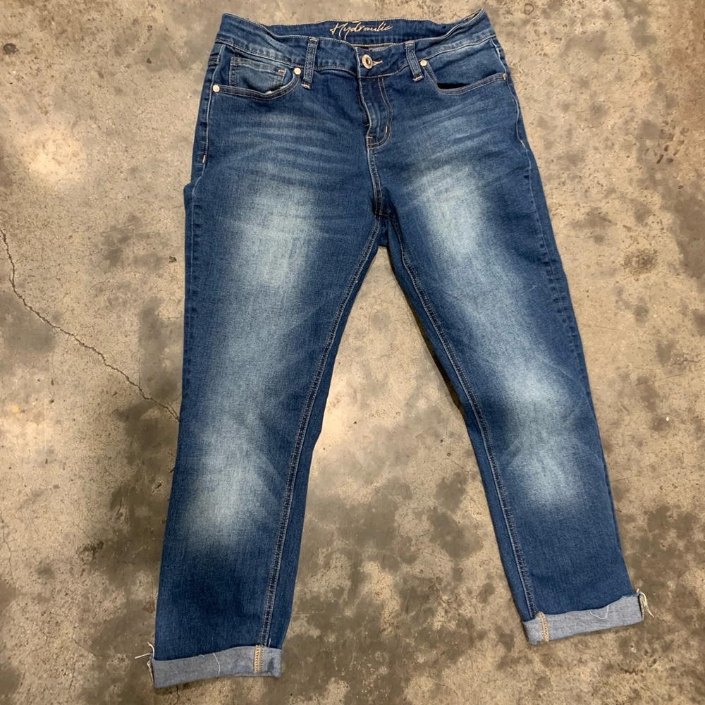 ‘Hydraulic’ High Rise Jeans